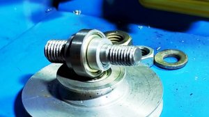 Ось для для шкива на токарном WM210F400.