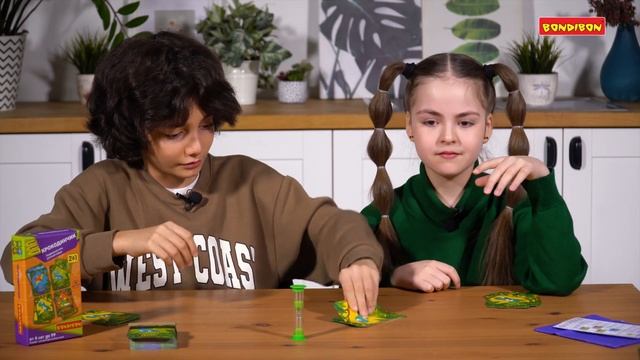 КРОКОДИЛ - Подвижная Игра для всей Семьи БОНДИБОН - Поиграйка Bondibon