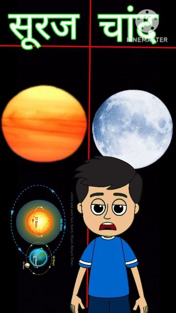 सूरज V/s चांद #shorts