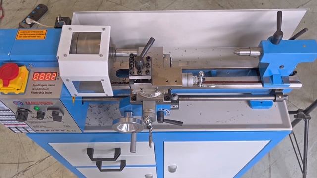 part 2. Basic operation of lathe WEISS WBL1835 mini lathe 加工 смотреть онлайн