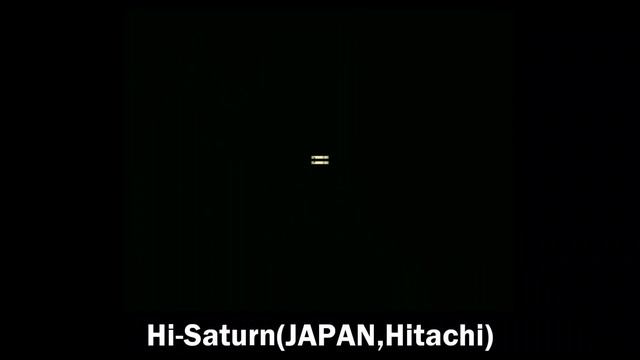 SEGA SATURN Boot Screen (JP,US,EU,KR)