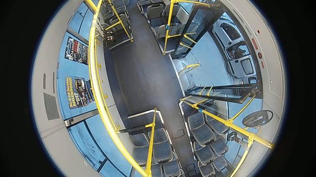 LS VISION Megapixel Panoramic IP camera on Bus смотреть онлайн