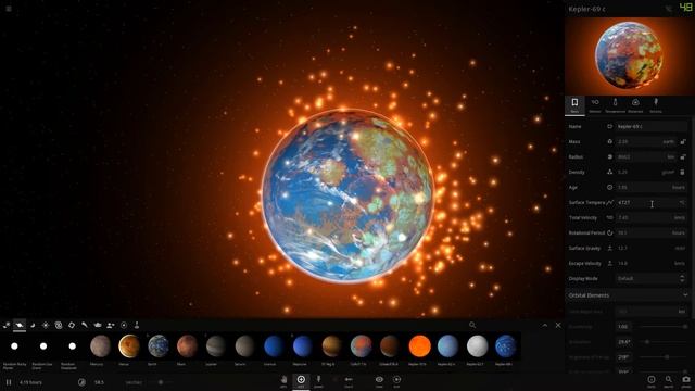 PLANET THREE-WAY COLLISION! | Universe Sandbox 2 смотреть онлайн