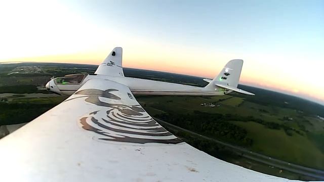 E-flite night radian sunset flight 1of 5 смотреть онлайн