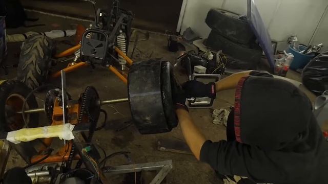 Первый выезд и первые проблемы!/ First departure and first problems! drift trike ep.8 смотреть онлайн