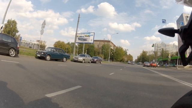 Гипербайк BMW K1300S против спортбайка BMW S1000RR на ЧТК смотреть онлайн