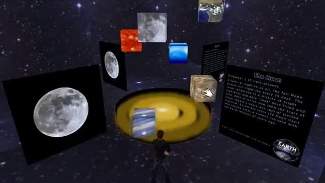 Second Life IYA 2009 FETTU Display - Solar Nebula смотреть онлайн