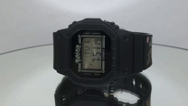 CASIO BABY-G POKEMON コラボ BGD-560PKC-1のくるくる動画 смотреть онлайн