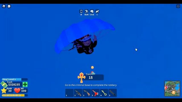 баг в 🌎 Mad City! я лечу в космос