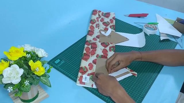 DIY : Tempat sampah mini dari kardus bekas смотреть онлайн