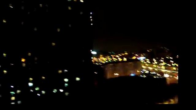Moscow by night from Cosmos Hotel смотреть онлайн