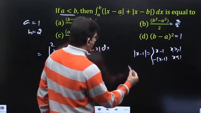 If a less than b, then ∫_a^b▒(|x-a|+|x-b|) dx is equal to. ...👇 | NIMCET 2022 | IMpetus Gurukul смотреть онлайн