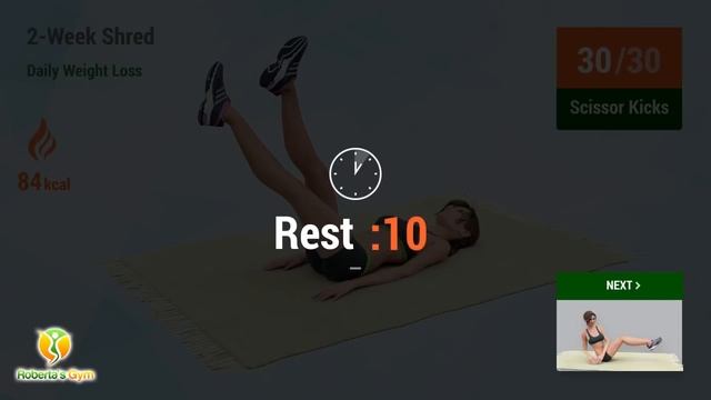 2 Week Shred Workout - Do This Every Day To Lose Weight смотреть онлайн