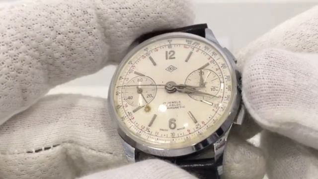 Vintage IKO Chronograph Men’s Watch from 1960s Landeron 248 смотреть онлайн
