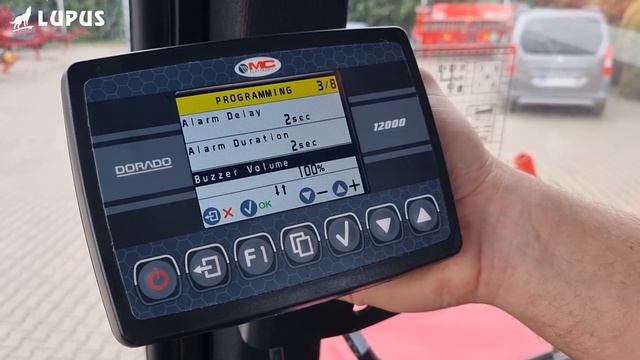 Obsługa sterownika MC Dorado 1200 do siewnika do kukurydzy PINADISC HMS смотреть онлайн