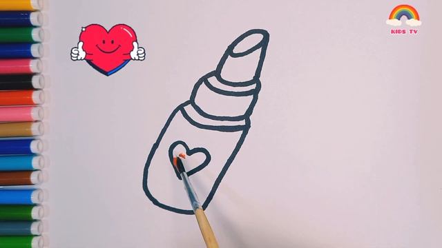 Как Нарисовать💄Помадку для💋Губ |Красивая, Красная Помада для Девочек |Как Нарисовать Помадку для Гу смотреть онлайн