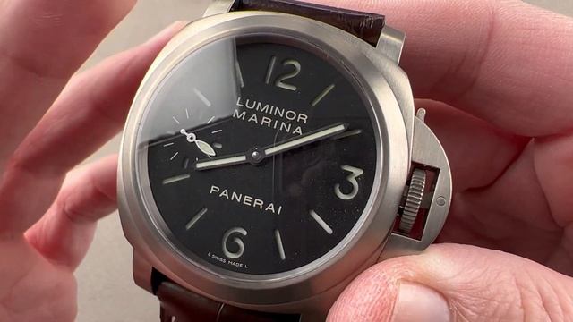 Panerai Luminor Marina PAM 177 Panerai Watch Review смотреть онлайн