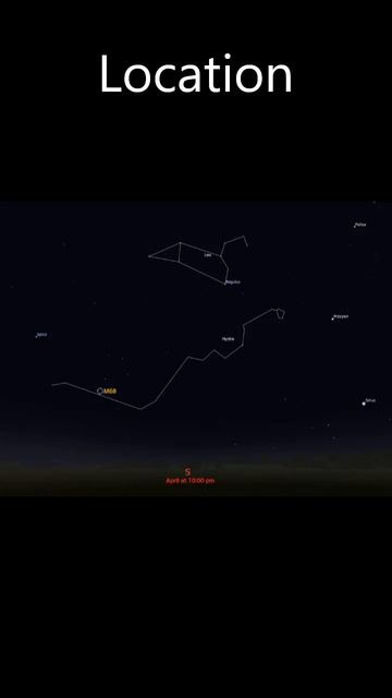 DSO : M66 - M70 @Stellarium смотреть онлайн
