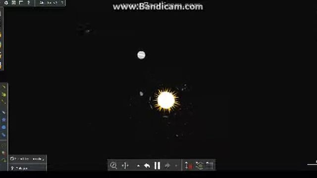 A simulation of the early Solar system in Algodoo (BORING SCHIT) смотреть онлайн
