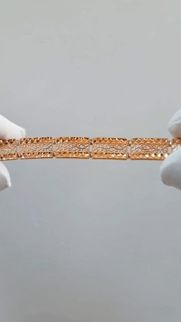 ВАУ! Красивый браслет "Волга"! #fashion #jewelry #goldjewellery #goldbracelet смотреть онлайн