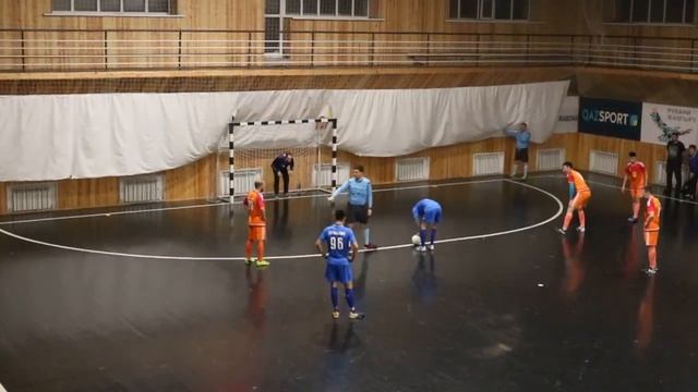 КНПК - ТЧЭ-14/2. Счёт 5:2. ЛЛФ Караганда. Вторая лига. 8 тур. 22.12.2018г. смотреть онлайн