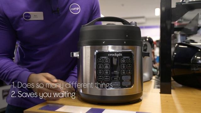 Crock-Pot Turbo Express CSC062 Pressure Cooker - Stainless Steel - Quick Look смотреть онлайн