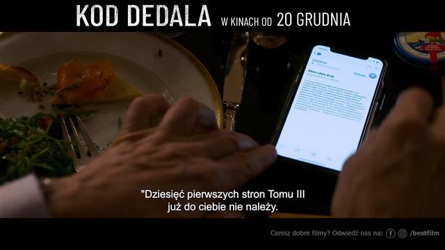 KOD DEDALA - zwiastun PL смотреть онлайн