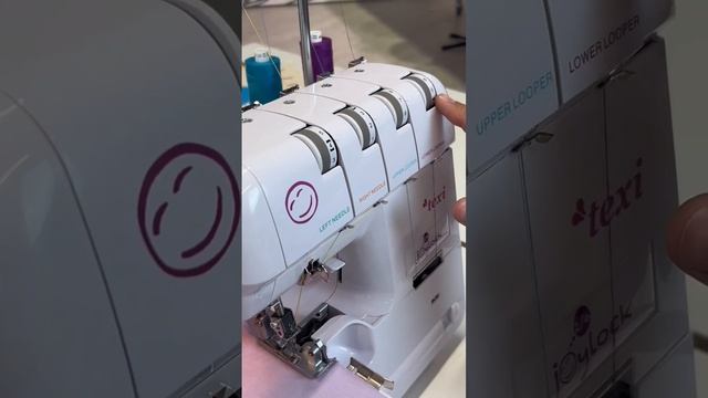 Регулировка строчки домашнего оверлока, показываем в магазине Raj Szycia в Познани #оверлок смотреть онлайн