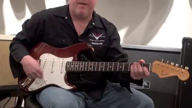 SOLD! Fender Custom Shop Dennis Galuszka Master Built 60's Stratocaster NOS смотреть онлайн