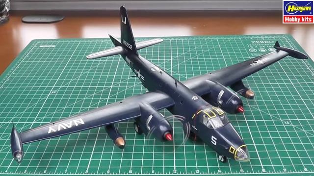 Hasegawa Lockheed P2V-7 Neptune - 1:72 scale model смотреть онлайн