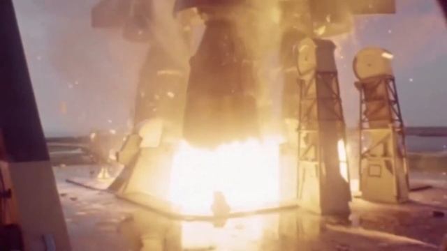Saturn V, F-1 engine start-up смотреть онлайн