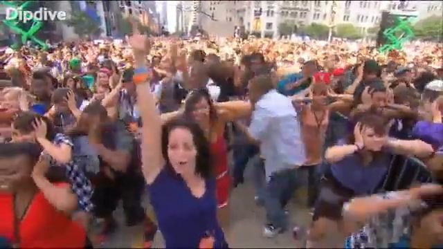 Самый большей Флеш Моб в мире смотреть онлайн