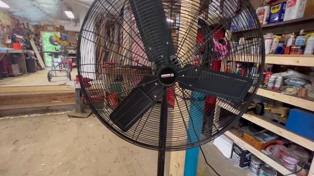 30 in pedastal fan {harbor freight review) смотреть онлайн