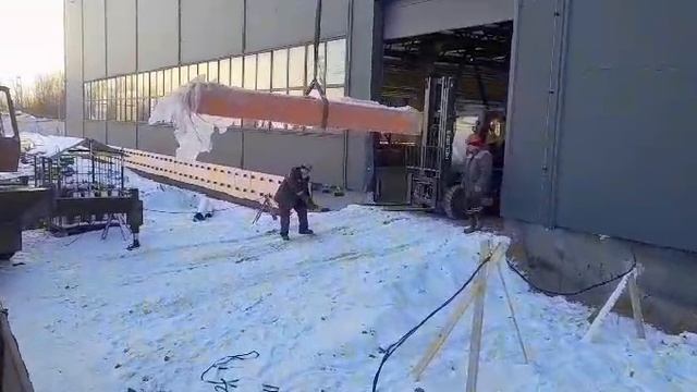Выгрузка,подготовка к монтажу смотреть онлайн