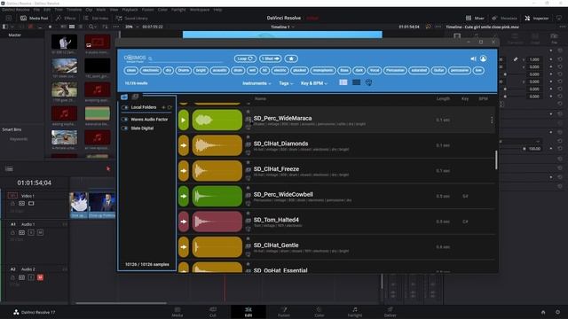FREE - Waves COSMOS A.I. Powered Sample Manager смотреть онлайн