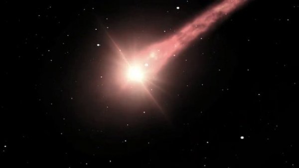 Comet. Amazing Nature Scenery