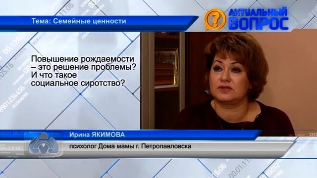 Программа “Актуальный вопрос” Якимова 14 10 2019 смотреть онлайн