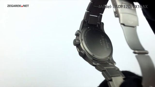 Bisset Klasyczne BSDF17DIVX10AX TITANIUM - Zegarek.net смотреть онлайн