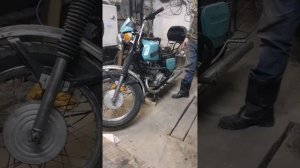 Первый запуск юпитер5 с двумя карбюраторами PWK28 и лепистковыми клапанами