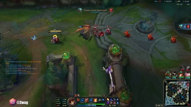 Ziggs but I destroy your entire base in 20 minutes or less (44,000 TURRET DAMAGE) смотреть онлайн