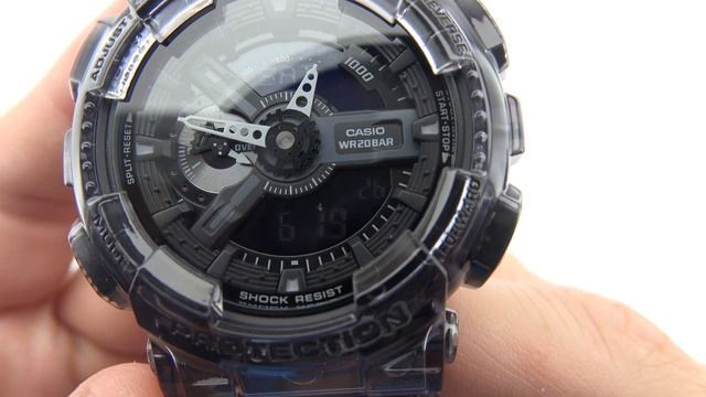 Casio G-Shock GA-110SKE-8AER Unboxing 4K смотреть онлайн