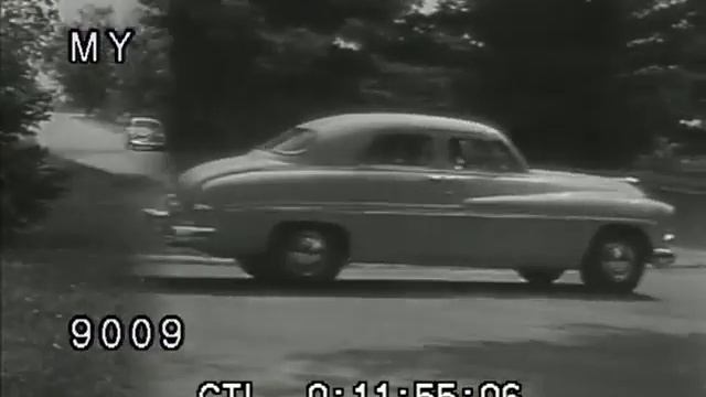 1950s Mercury Automobiles And Convertible - Promotional Film