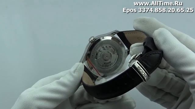 Обзор. Мужские наручные часы Epos 3374.858.20.65.25 смотреть онлайн