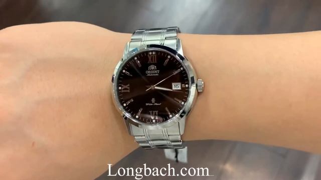 Orient Automatic black dial steel wv0531er | LONG BACH смотреть онлайн
