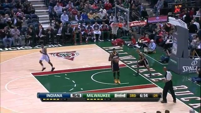 Brandon Jannings season high 34 points vs Indiana Pacers full highlights 12/18/2012 смотреть онлайн