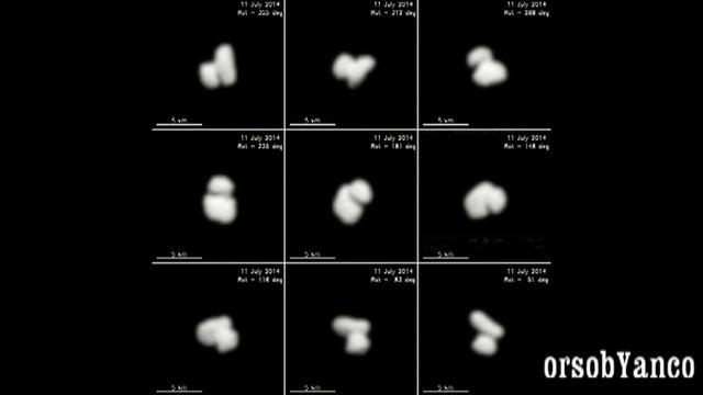 ECCEZIONALI IMMAGINI DELLA COMETA 67P/CHURYUMOV-GERASIMENKO смотреть онлайн