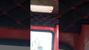 Отделка потолка кабины Т-25, итог