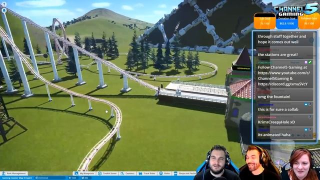 Roller Coaster Tycoon Classic: IN PLANET COASTER!? смотреть онлайн