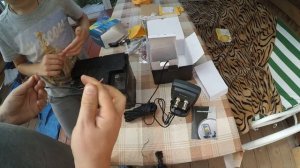 Эхолот из Китая Phiradar FF688C .  Посылки с малышом 9. China sonar fish