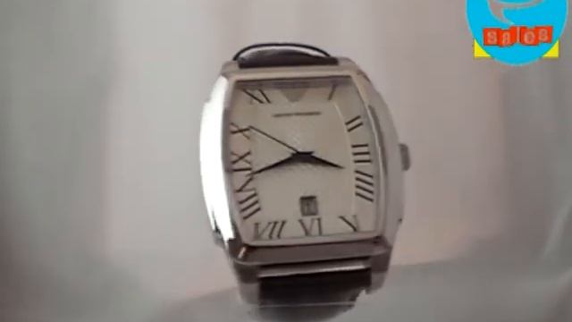 Emporio Armani Classic Mens White Dial Watch AR0933 смотреть онлайн